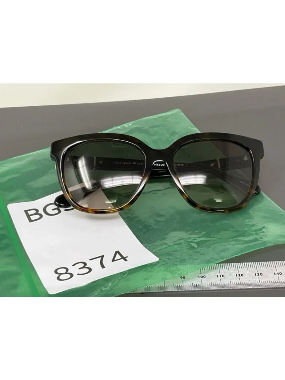 KATE SPADE sunglasses KAHLI Black tortoise gradient 53-17-140 KAHLI/S WR7HA